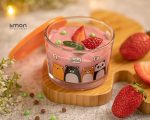 ظرف شیشه ای درب دار 190 میلی لیتر چاپ دار - تصویر 2