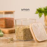 جا ادویه سارینا 3 درب چوبی