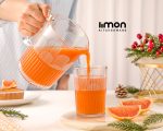 ست پارچ و لیوان شیشه ای چاپدار شیاردار - تصویر 3