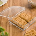 بیسکوییت خوری شیشه ای دربدار