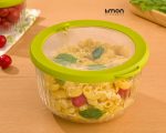 کاسه گردشیشه ای دربدارشیاردار1.8میلی لیتر