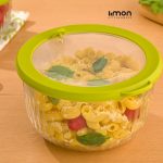 کاسه گردشیشه ای دربدارشیاردار1.8میلی لیتر