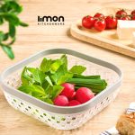 سبد نان و سبزی کوچک طرح بافت