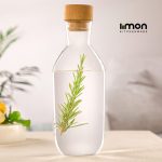بطری آب درب چوبی 1.1 لیتر