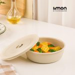 کاسه گرد دربدار 1.5 لیتر