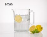 پارچ شیشه ای شیار دار - تصویر 2