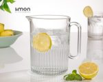پارچ شیشه ای شیار دار