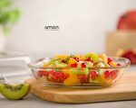 ظروف شیشه ای سرو و نگهداری دربدار 520 میلی لیتر - تصویر 3