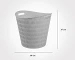 سبد رخت گرد طرح بامبو - تصویر 3