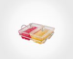 اردوخوری شیشه مستطیل2خانه - تصویر 3