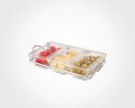 اردوخوری شیشه مستطیل3خانه - تصویر 3