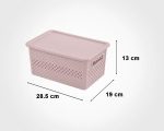 باکس نظم دهنده دربدار کوچک طرح بافت - تصویر 3