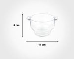 کاسه سوپ خوری جفتی شیشه ای - تصویر 4