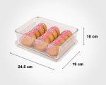 شکلات خوری مستطیل شیشه ای شیاردار - تصویر 3