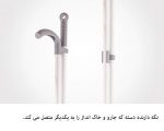 ست جارو و خاک انداز مخزن دار - تصویر 8