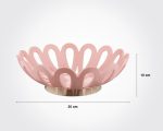 سبد میوه متوسط پایه استیل - تصویر 3