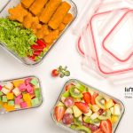 ست ظرف شیشه ای مستطیل 6 پارچه