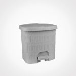 سطل پدالی چهارگوش بامبو 3 لیتر