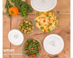 ست ظرف شیشه ای وکیومی تاریخ دار