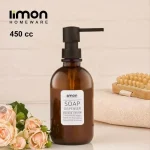 جامایع گرد 450cc قهوه ای