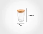 جاادویه شیاردار250میلی لیتر درب چوبی - تصویر 2
