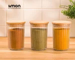 جاادویه شیاردار250میلی لیتر درب چوبی