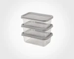 ظرف مستطیل 550 میلی لیتر 3 عددی - تصویر 3